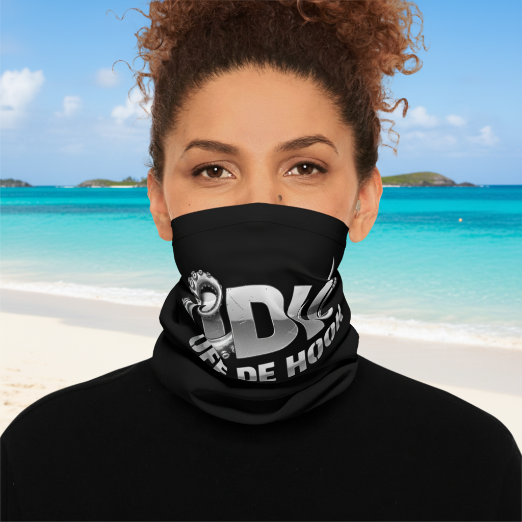 OFF DE HOOK (ODH) Fishing Performance Neck Gaiter | Moisture-Wicking & Sun Protection