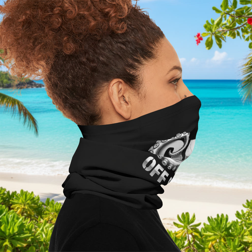 OFF DE HOOK (ODH) Fishing Performance Neck Gaiter | Moisture-Wicking & Sun Protection