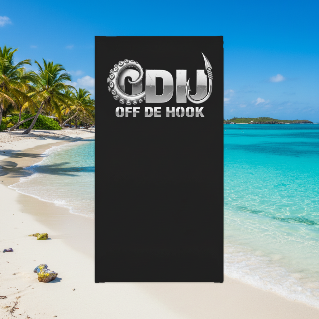 OFF DE HOOK (ODH) Fishing Performance Neck Gaiter | Moisture-Wicking & Sun Protection