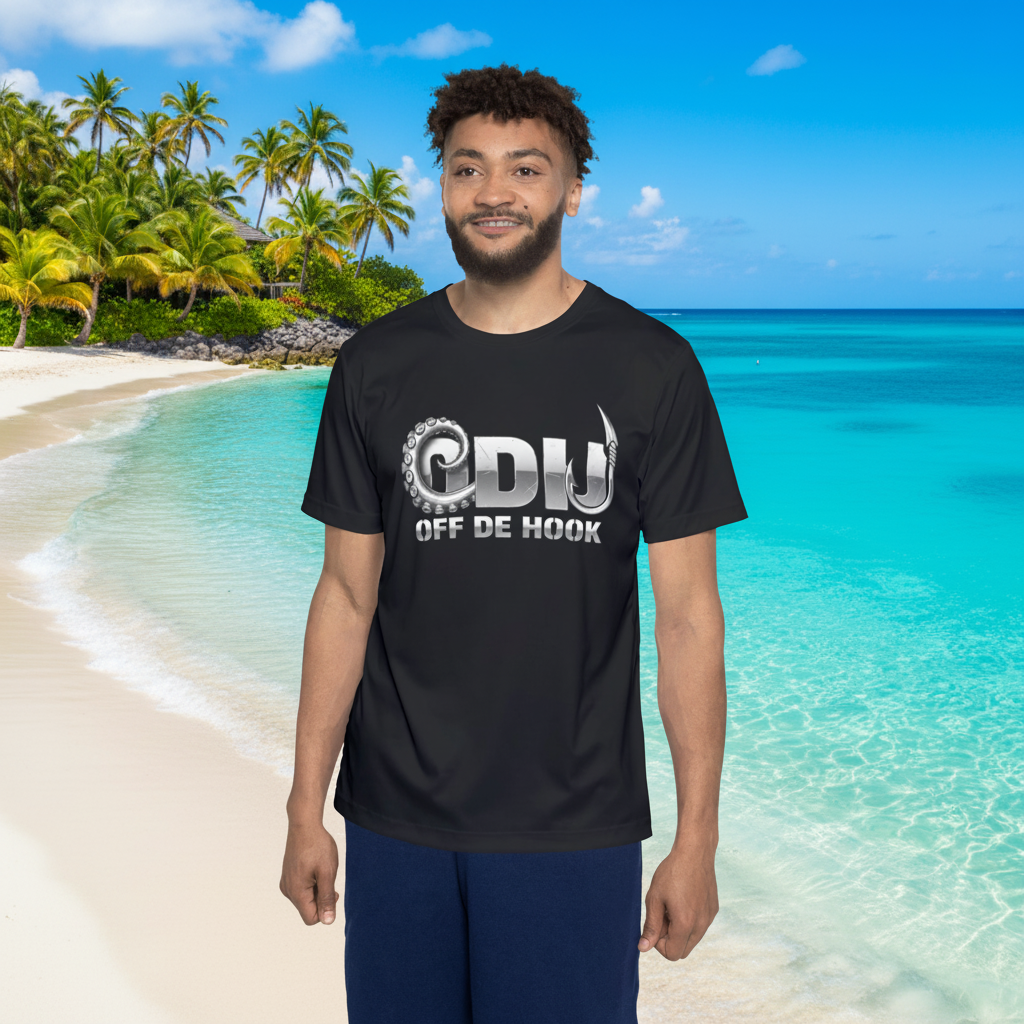 OFF DE HOOK (ODH) Men’s Fishing Performance Jersey | Moisture-Wicking | “COME ON BETSY” Back Print