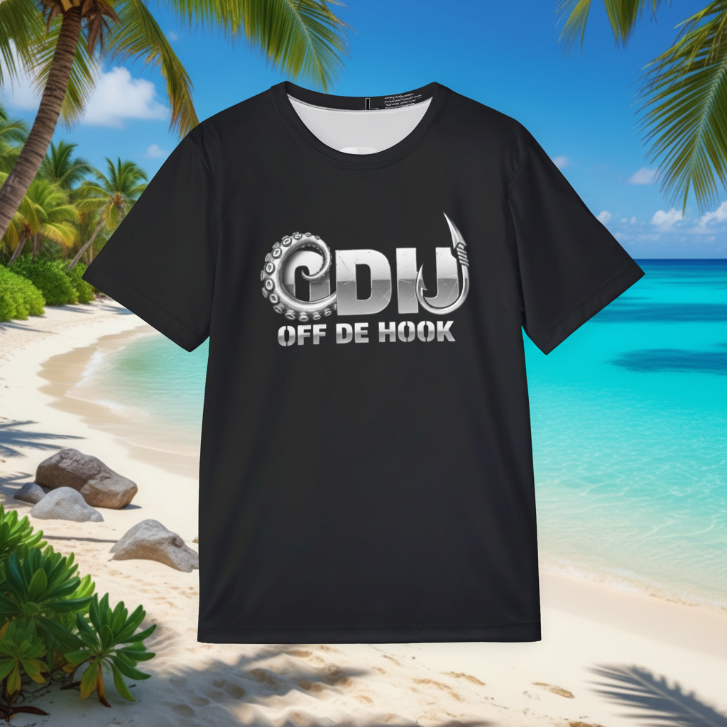 OFF DE HOOK (ODH) Men’s Fishing Performance Jersey | Moisture-Wicking | “COME ON BETSY” Back Print