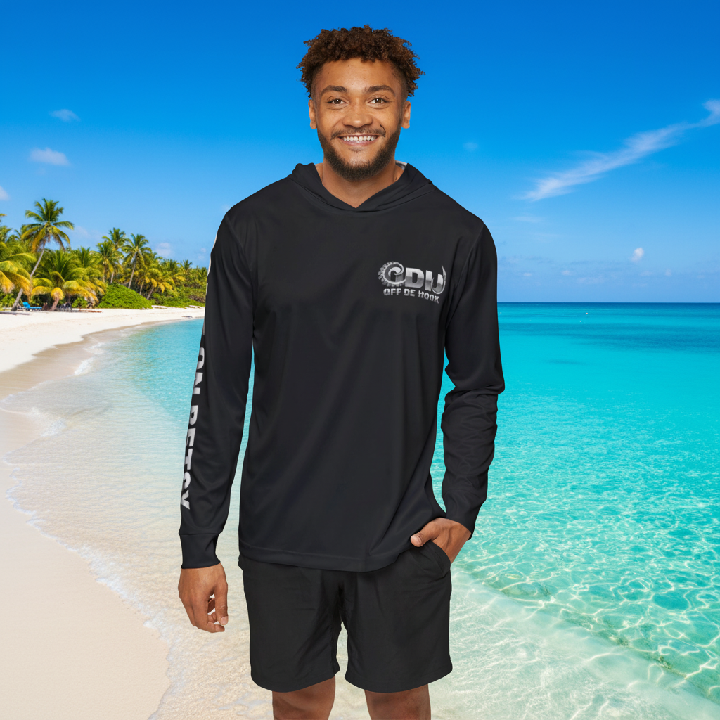 OFF DE HOOK (ODH) Performance Fishing Hoodie | UPF 50+ Sun Protection | “COME ON BETSY” Sleeve